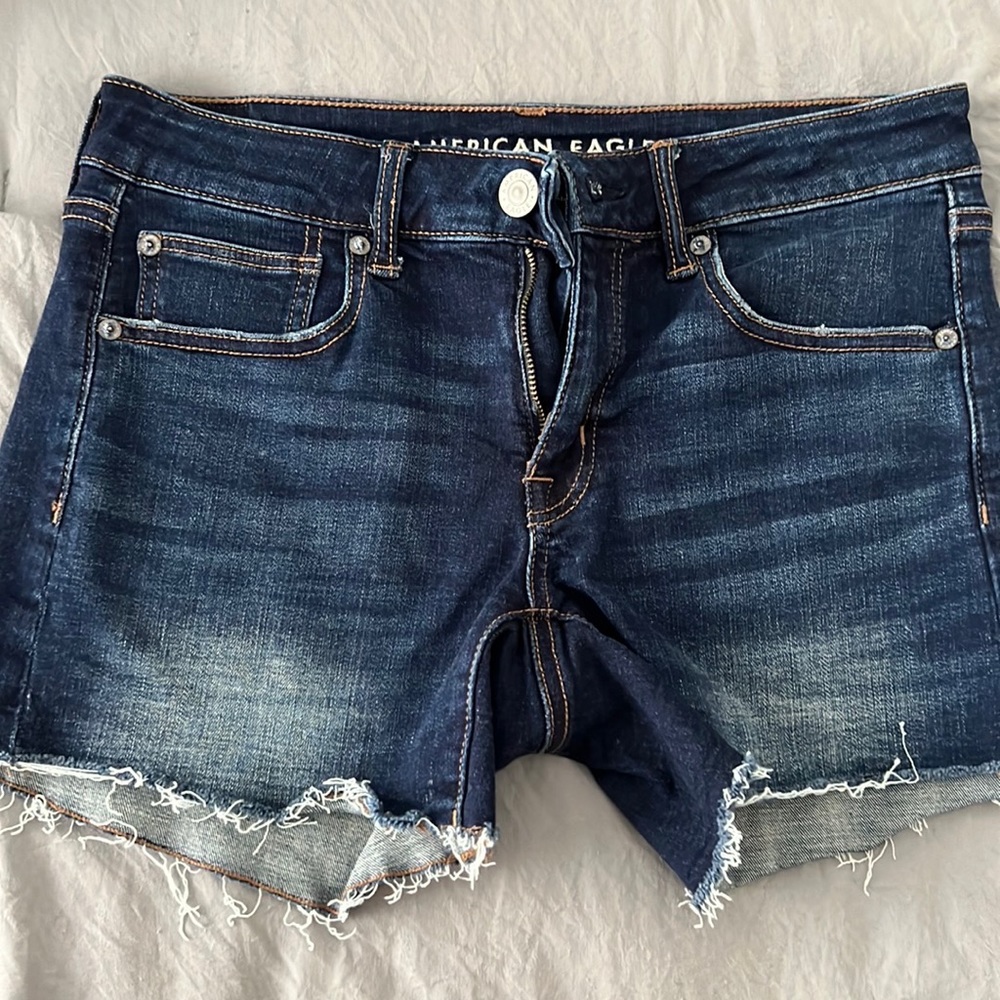 American eagle womens jean shorts size 6
